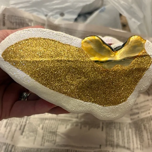 Christopher Radko Santa with Lantern Ornament - Red and Gold - Picture 2 of 6